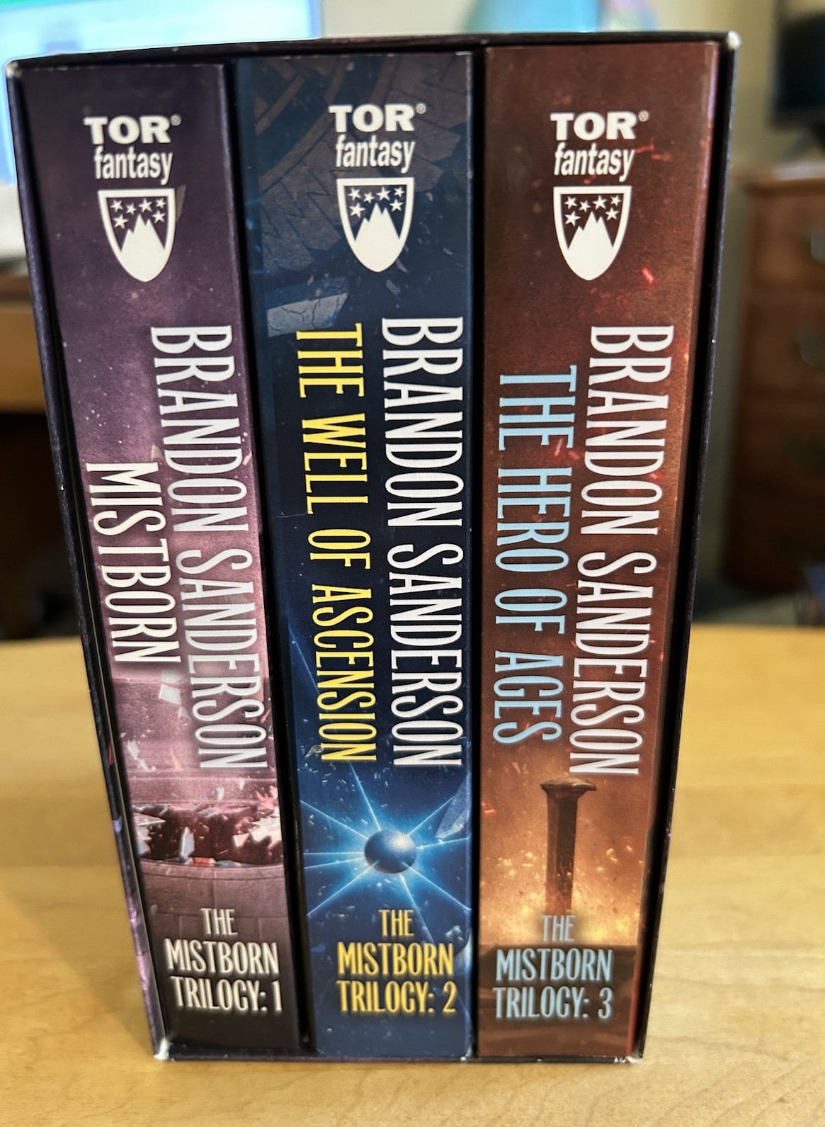 Mistborn Trilogy TOR Boxed Set: Mistborn, Well of Ascension, the Hero of Ages