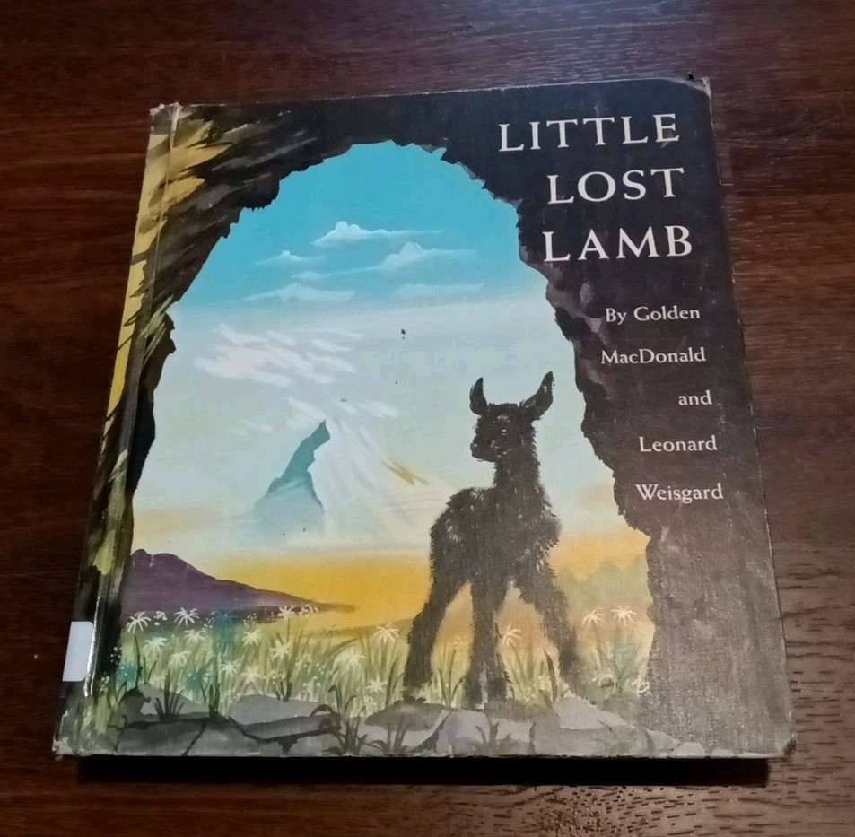 Vintage “Little Lost Lamb” (1945) Golden McDonald 1st Edition HC Ex-Library EXC