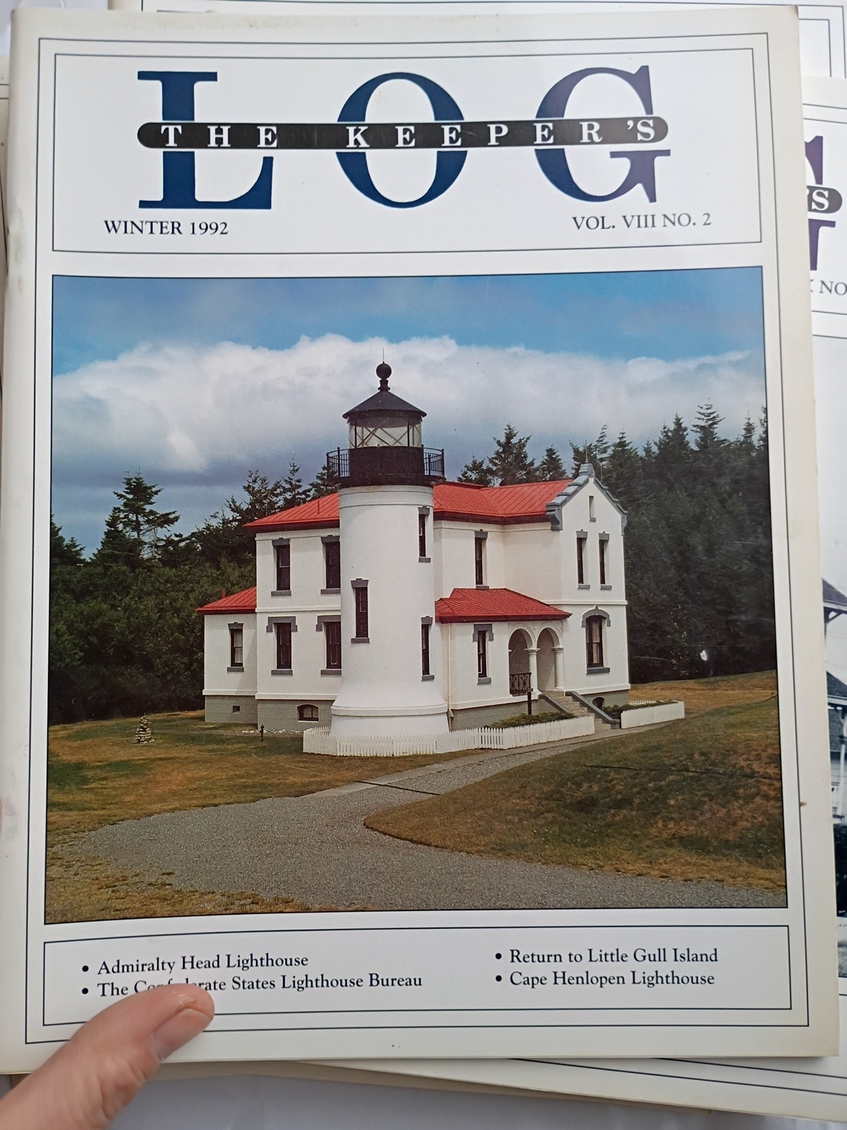 Lot Of 17 The Keepers Log Magazines 1990-1995 Very Good (801)