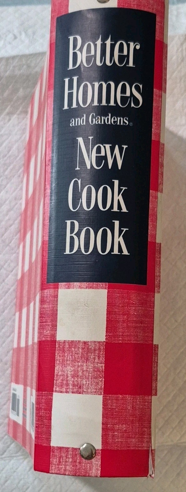 Better Homes and Gardens New Cook Book Ring-Bound Cookbook 1953 Vintage