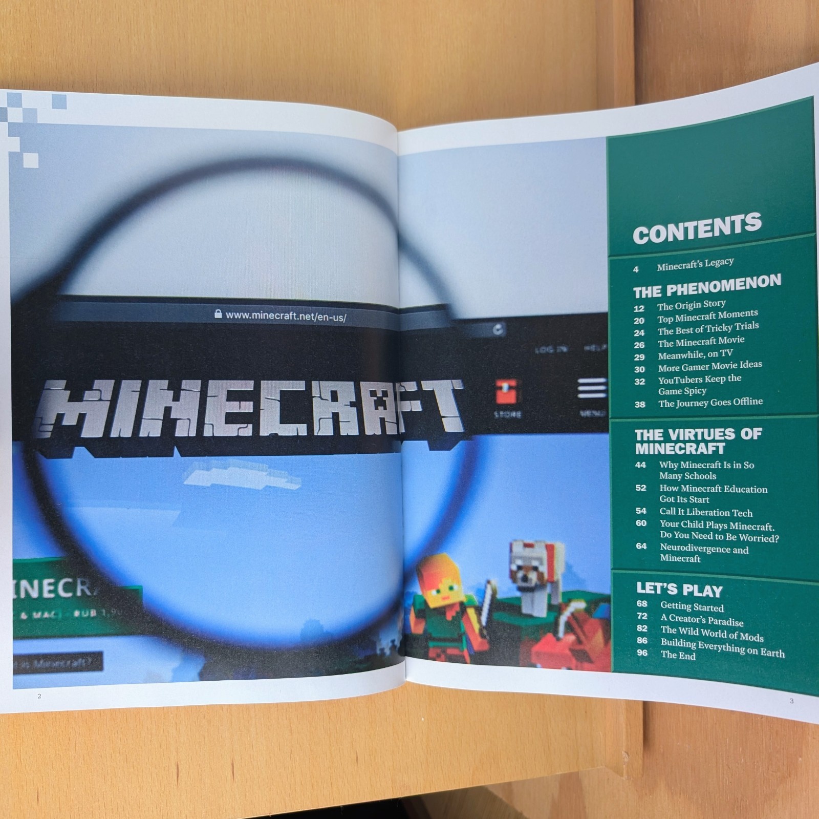 Time Magazine Minecraft Special Edition NO LABEL