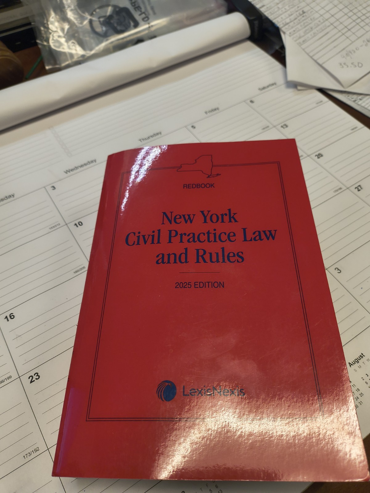 2025 New York Civil Practice Law and Rules Redbook – LexisNexis