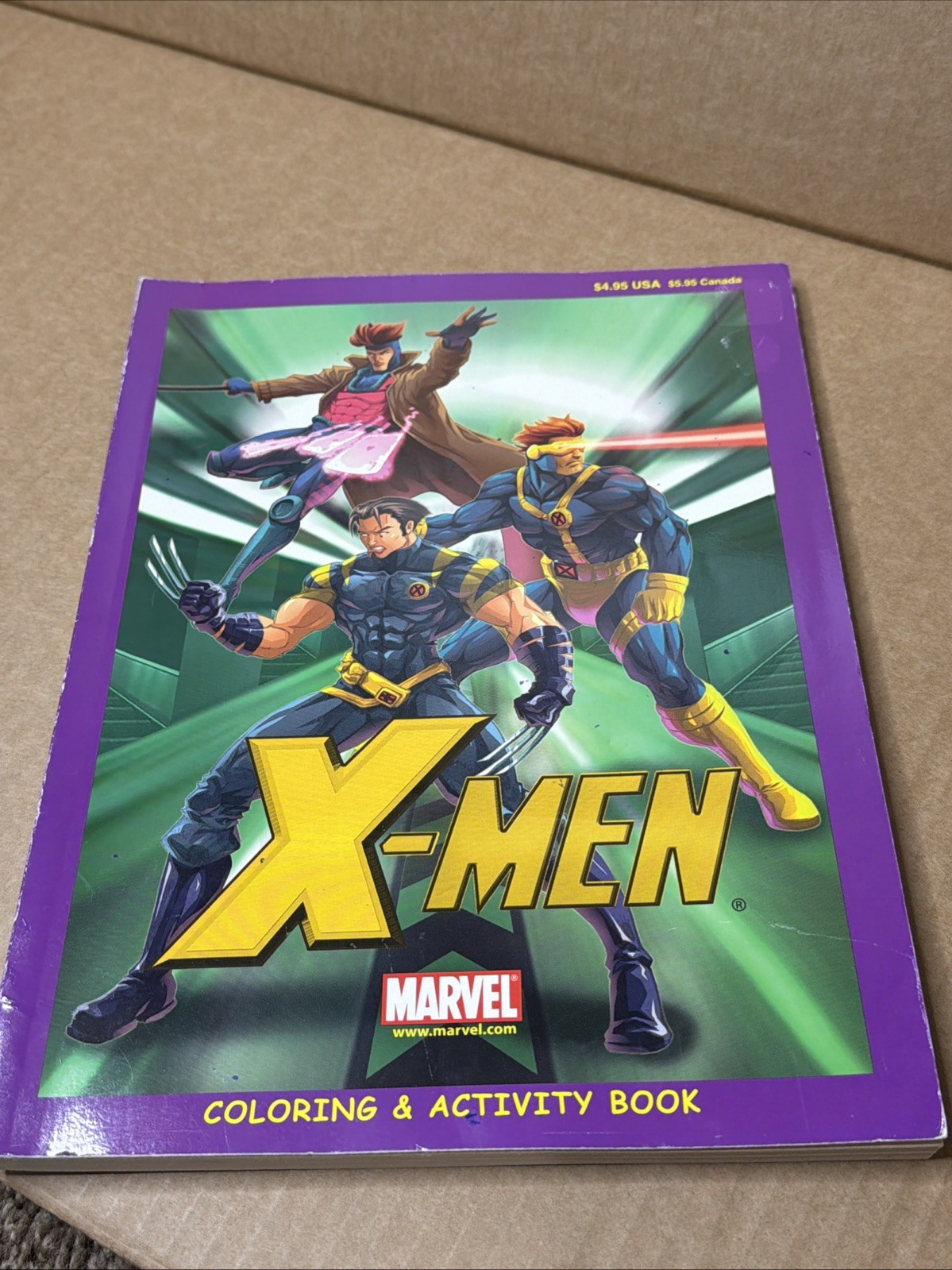 Marvel X-Men Coloring & Activity Books 2003 Unused