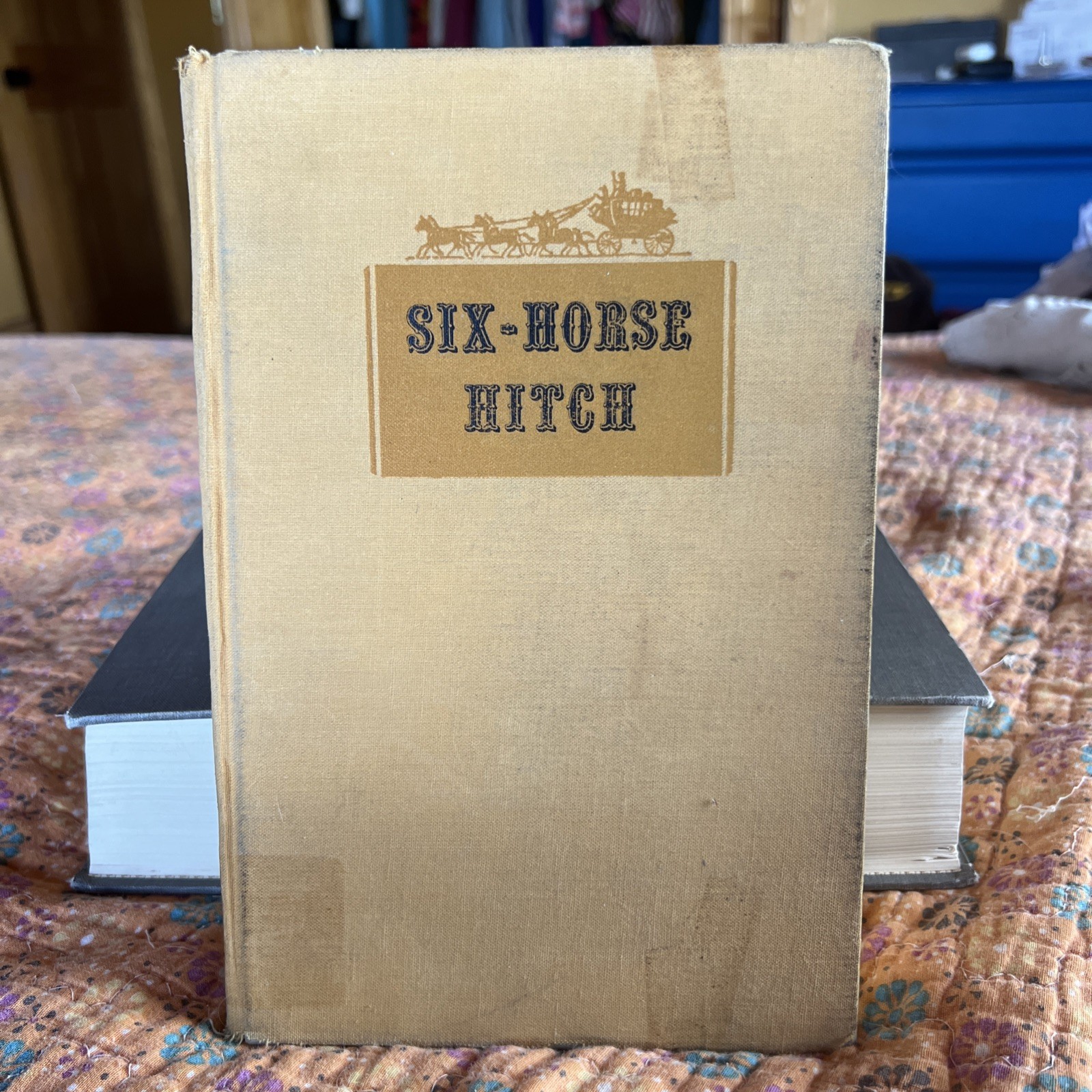 Six-Horse Hitch Janice Holt Giles 1969 First Printing HC Ex-Lib See Desc & Pics