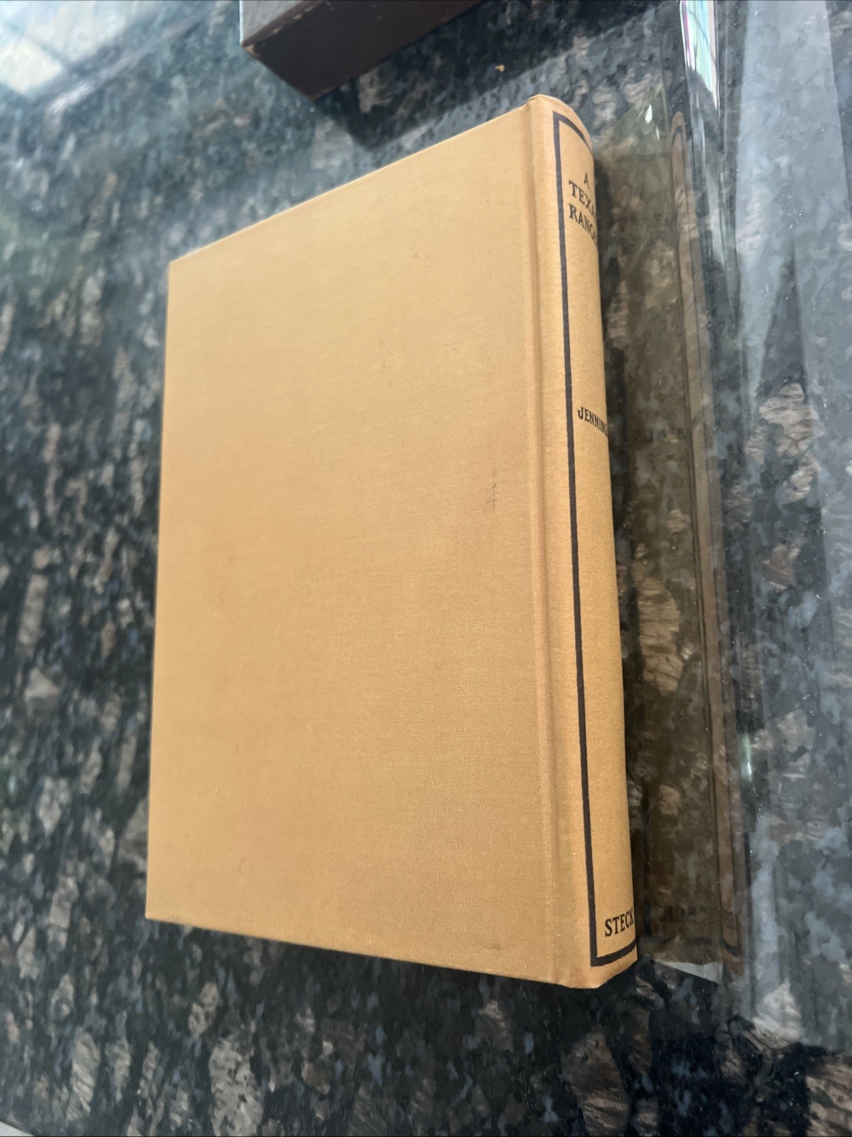 A TEXAS RANGER by N.A. Jennings 1899 (1959 Facsimile The Steck Company HB/SC