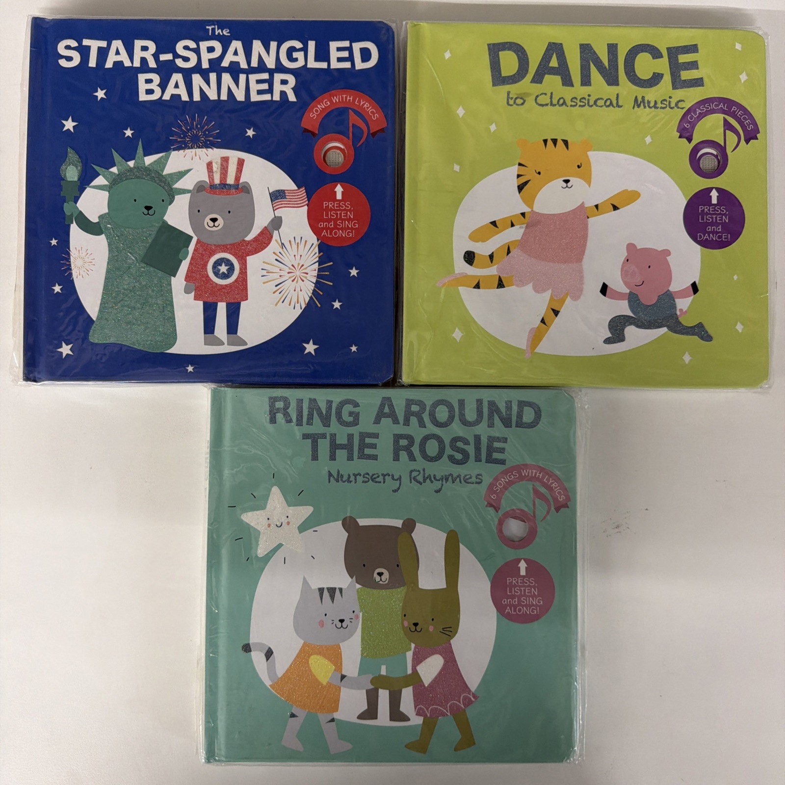 CALI’S BOOKS SET OF 3, NURSERY RHYMES