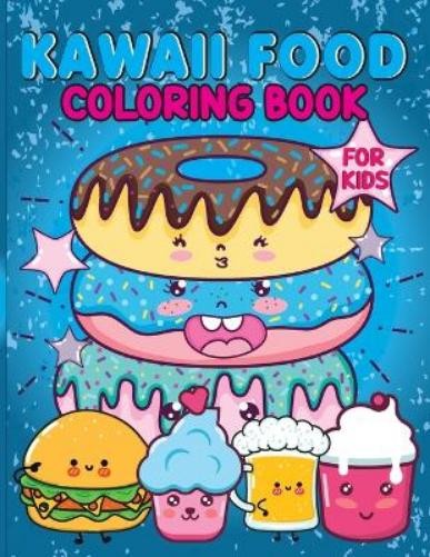 Laura Bidden Kawaii Food Coloring Book for Kids (Paperback) (UK IMPORT)