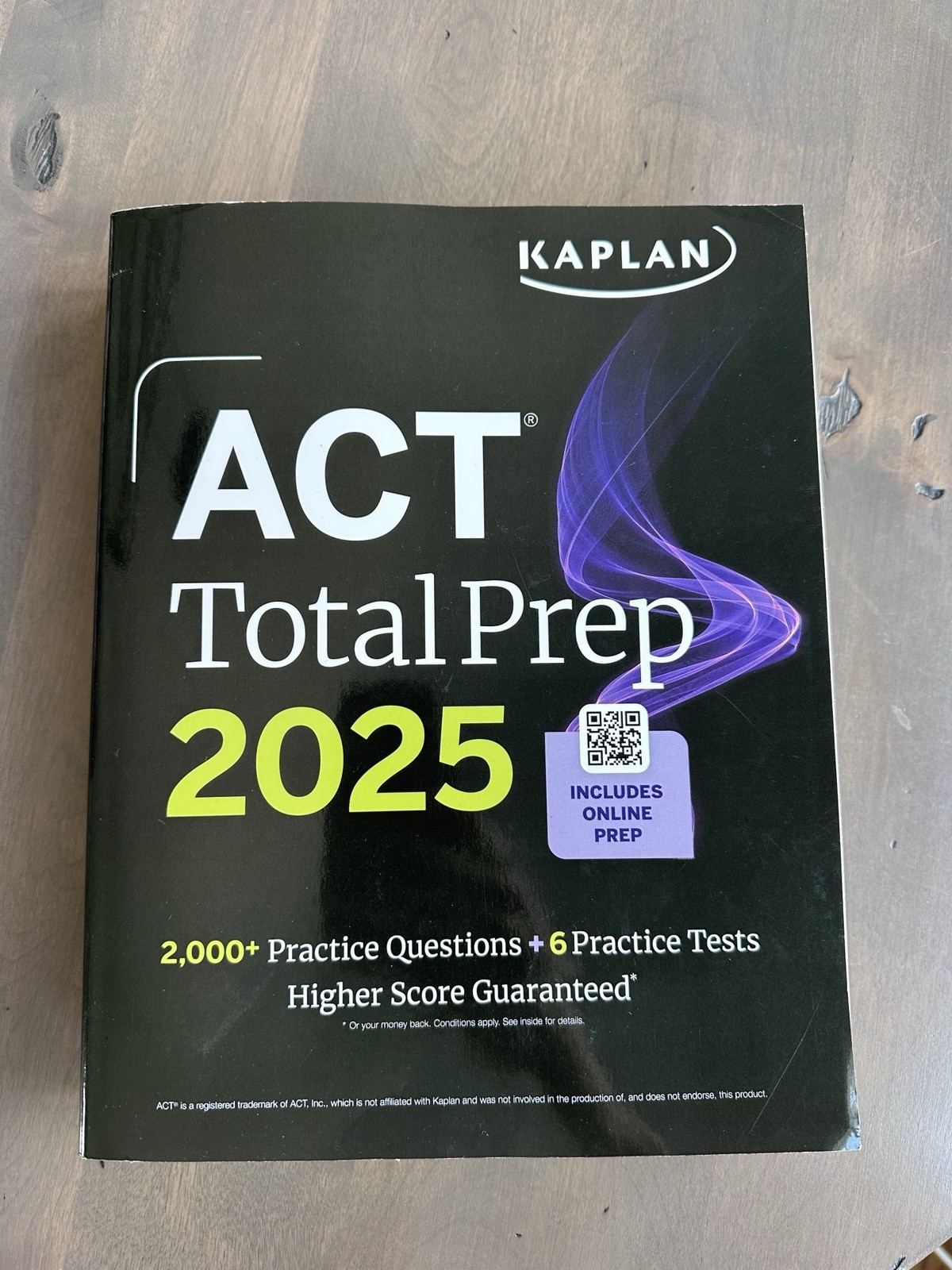 Kaplan ACT Total Prep 2025 Pre-owned READ