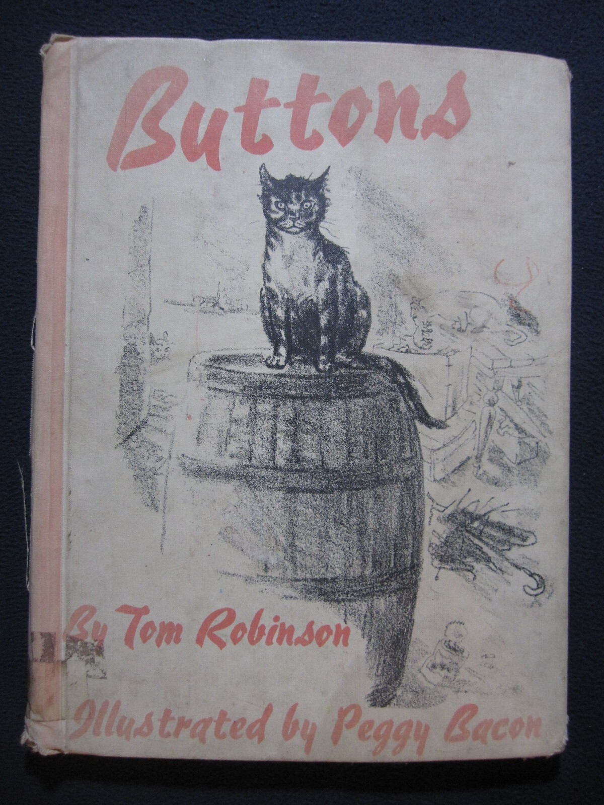 Buttons [Hardcover] Robinson, Tom (Illus. Peggy Bacon)