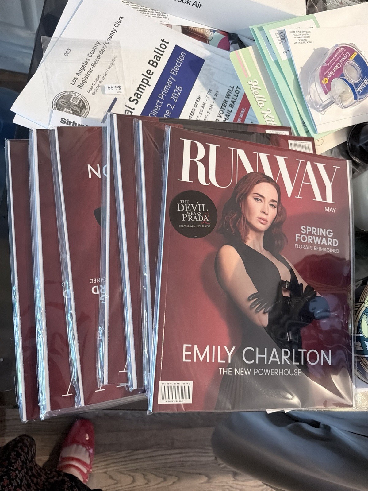 The Devil Wears Prada 2” RUNWAY Magazine PROMO Collectible BRAND NEW SEALED
