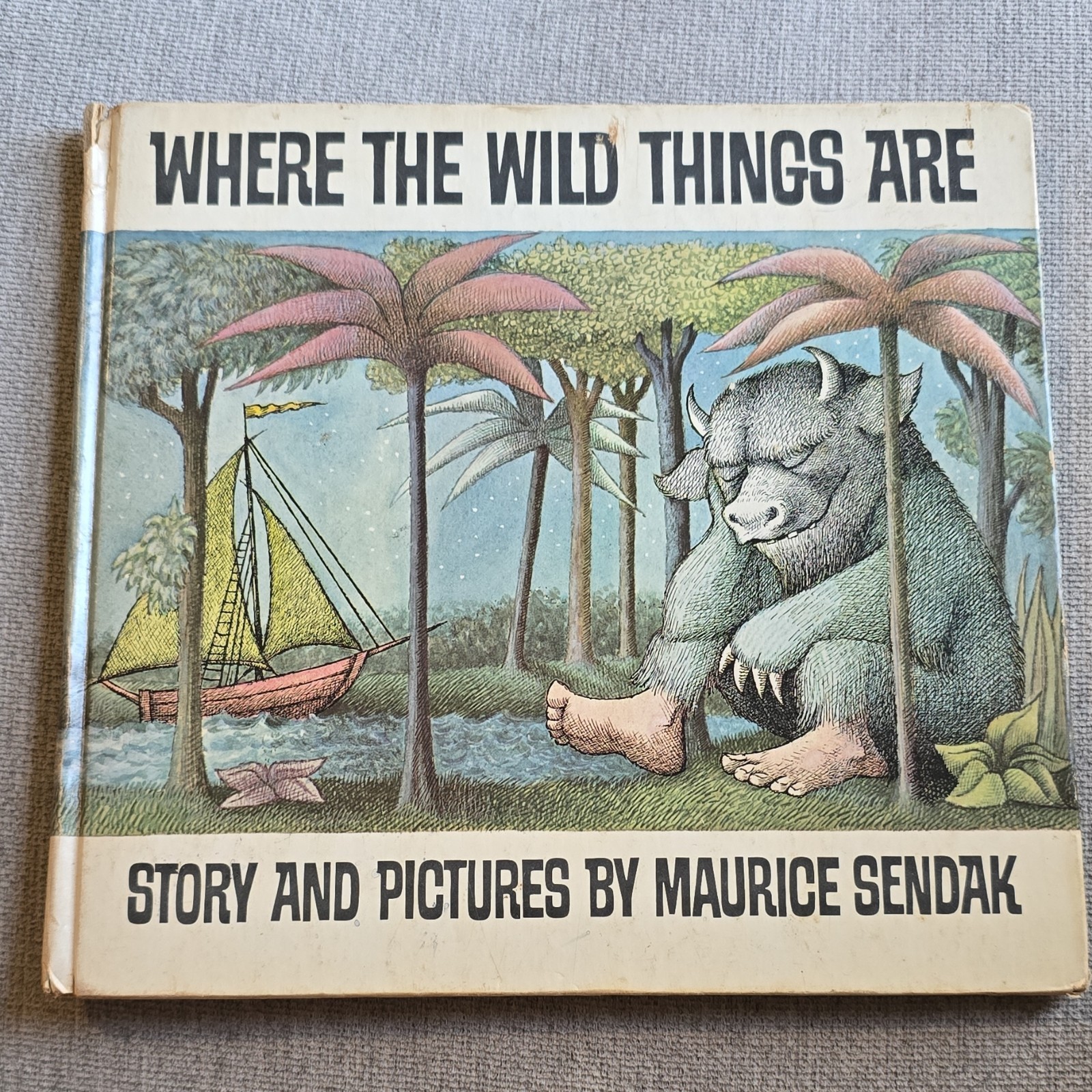 Where the Wild Things Are Maurice Sendak Hardcover 1963 Harper & Row Illustrated