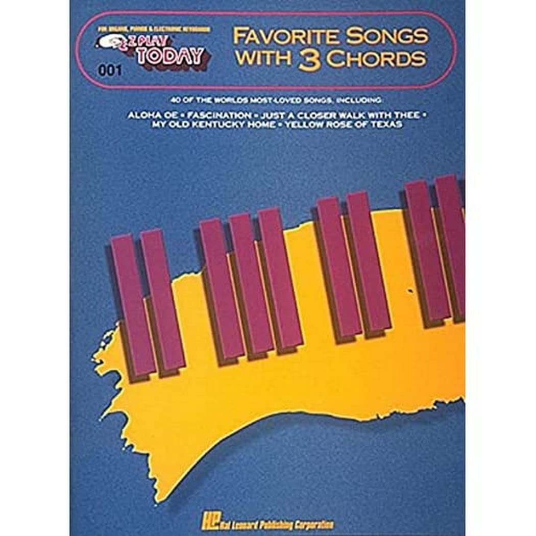 Favorite Songs with 3 Chords – Various – Paperback – Good