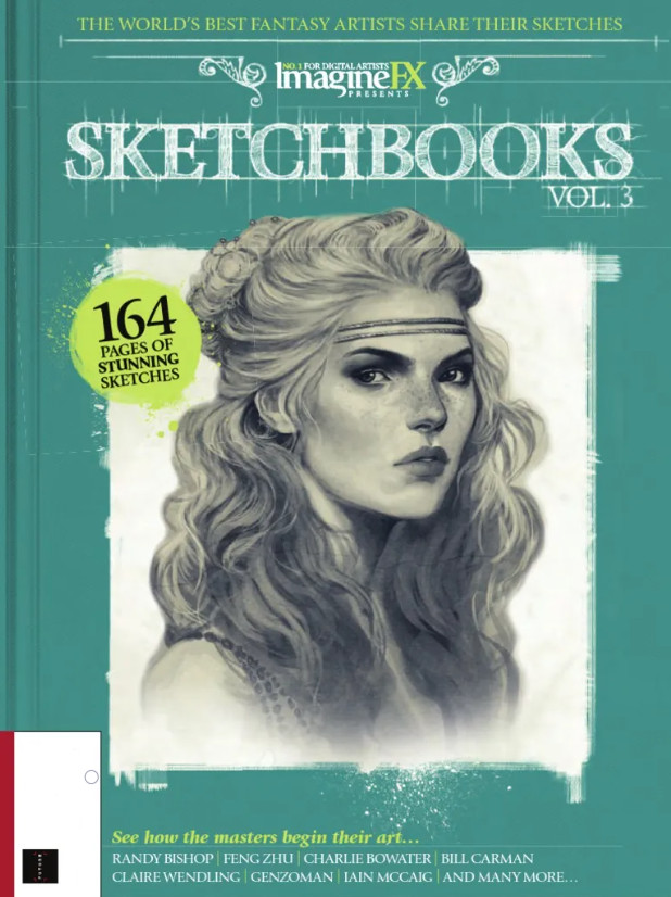 NO.1 FOR DIGITAL ARTISTS IMAGINE FX PRESENTS: SKETCHBOOKS VOL.3 | 164 PAGES