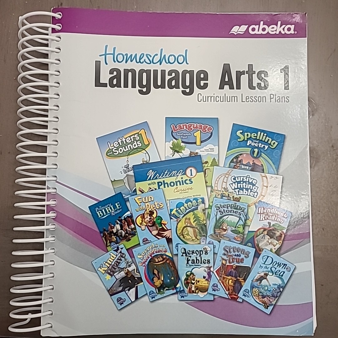 Abeka Language Arts 1 Curriculum Lesson Plans