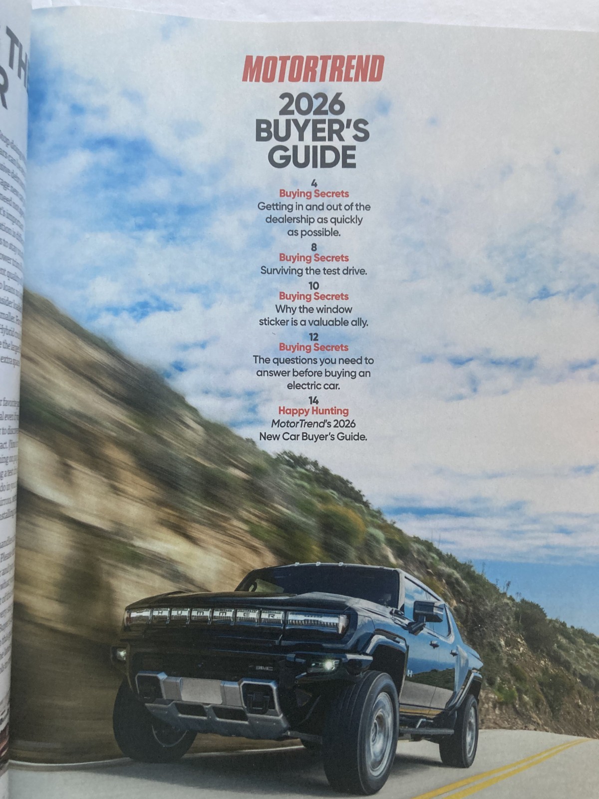 2026 MOTOR TREND NEW CAR & TRUCK BUYER’S GUIDE Magazine UNBIASED REVIEWS / New