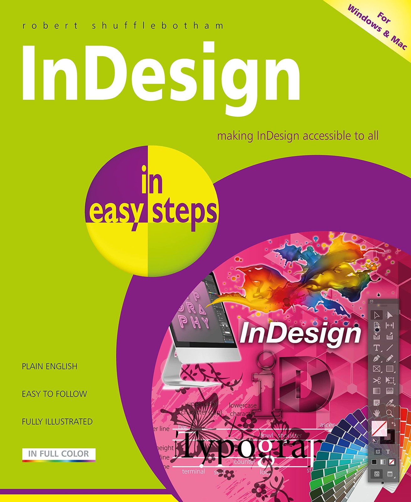 InDesign in easy steps – paperback Shufflebotham, Robert