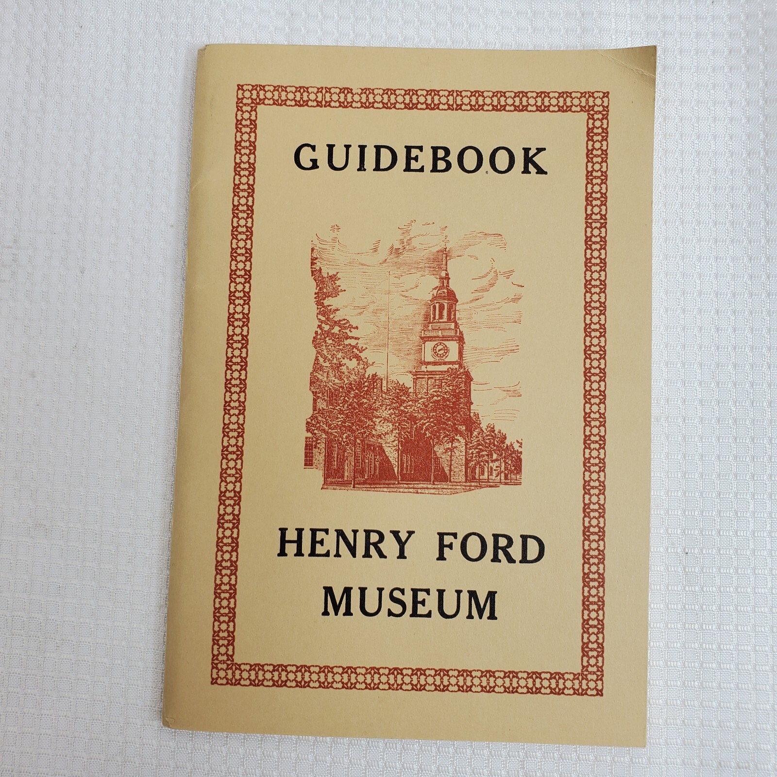 Henry Ford Museum Guide Book Paperback Booklet Vintage