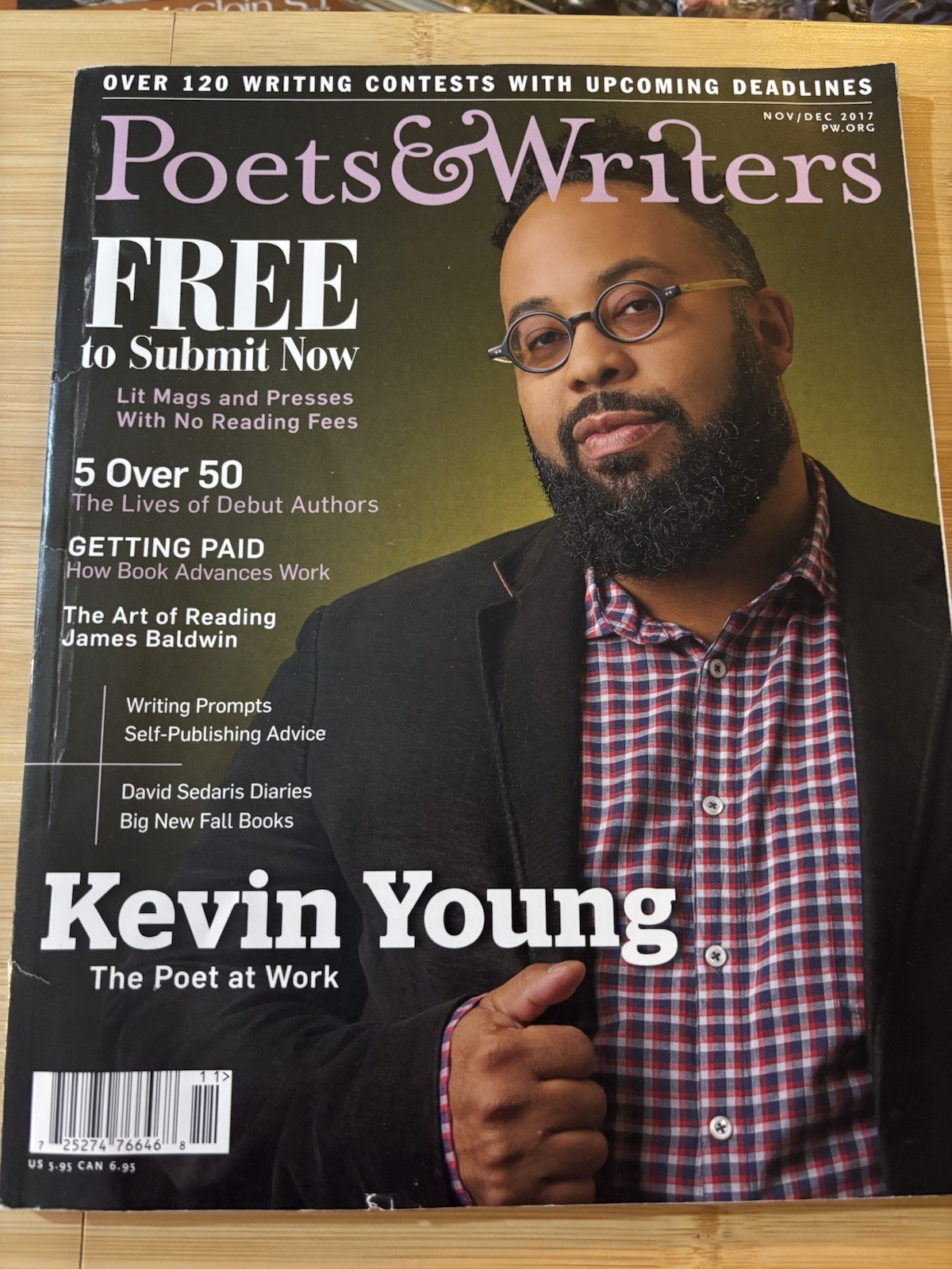 4 Poets & Writers – 2017-2018 Salman Rushdie, Arundhati Roy, Kevin Young