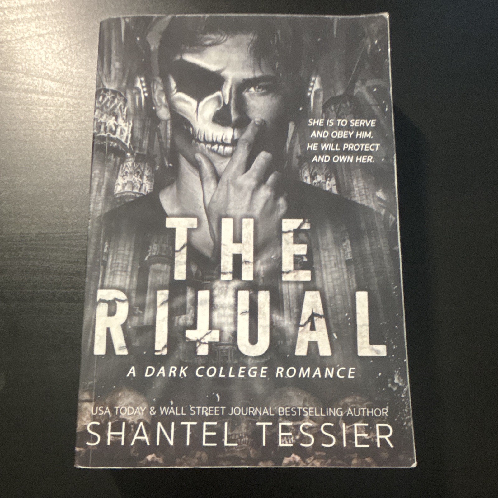 The Ritual Paperback by Shantel Tessier Dark College Romance Novel