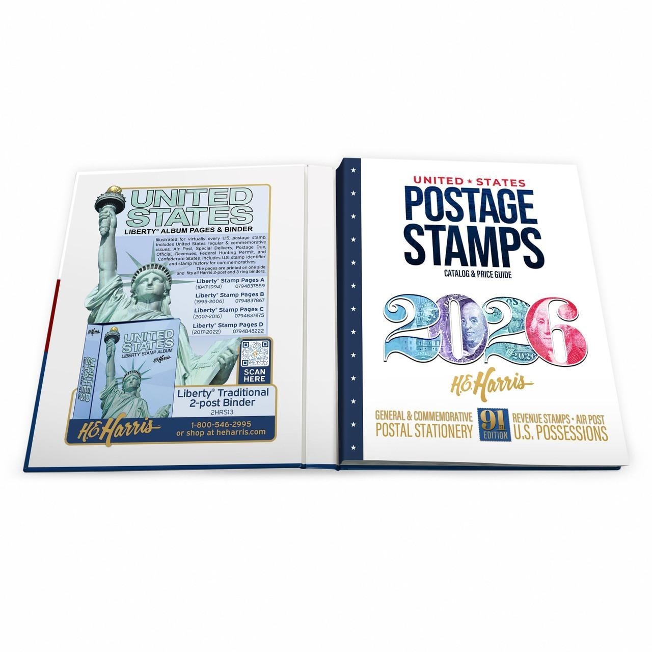 New 2024 US / BNA Postage Stamp Catalog Best Price List USA Collector Guide Book