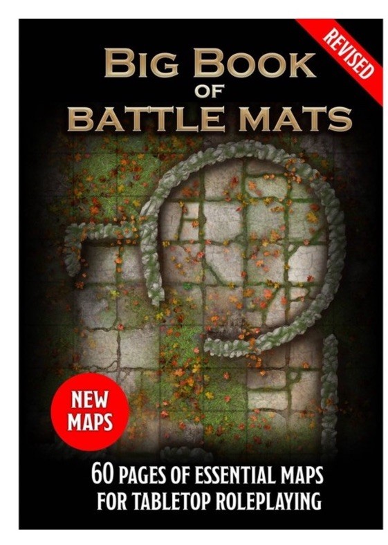 Big Book of Battle Maps 60 Pages Tabletop RPG NEW