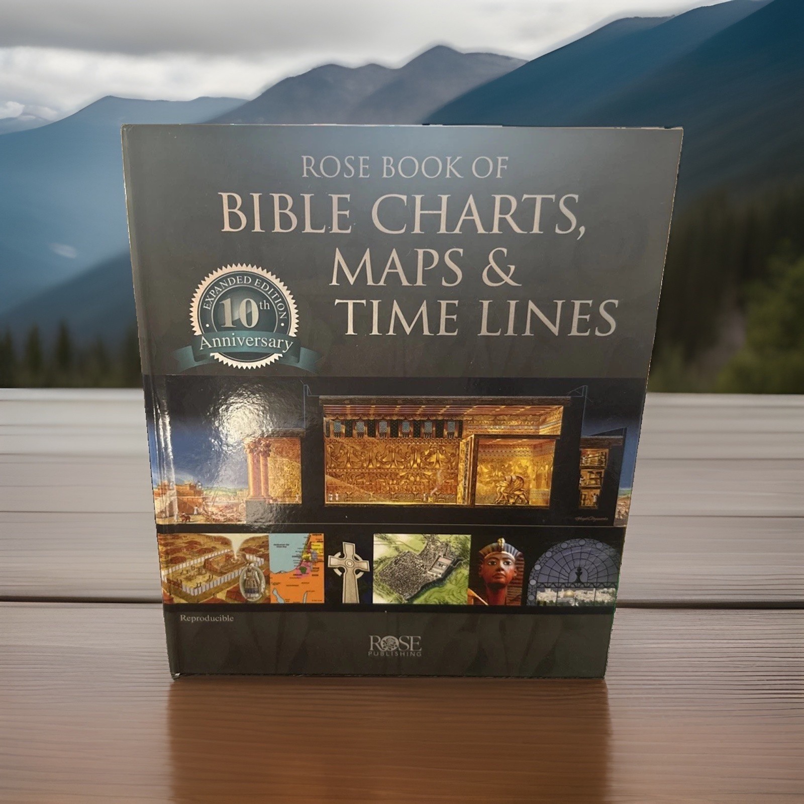 Rose Book of Bible Charts, Maps & Timelines 10th Anniversary Expanded Edition VG