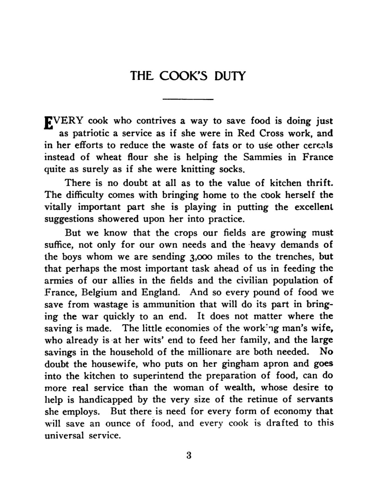 Cook Book Helpfull Recipes War Time “1917” 51 Pages