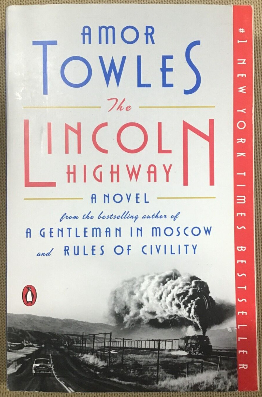 Lincoln Highway – by Amor Towles (Paperback) NEW ?