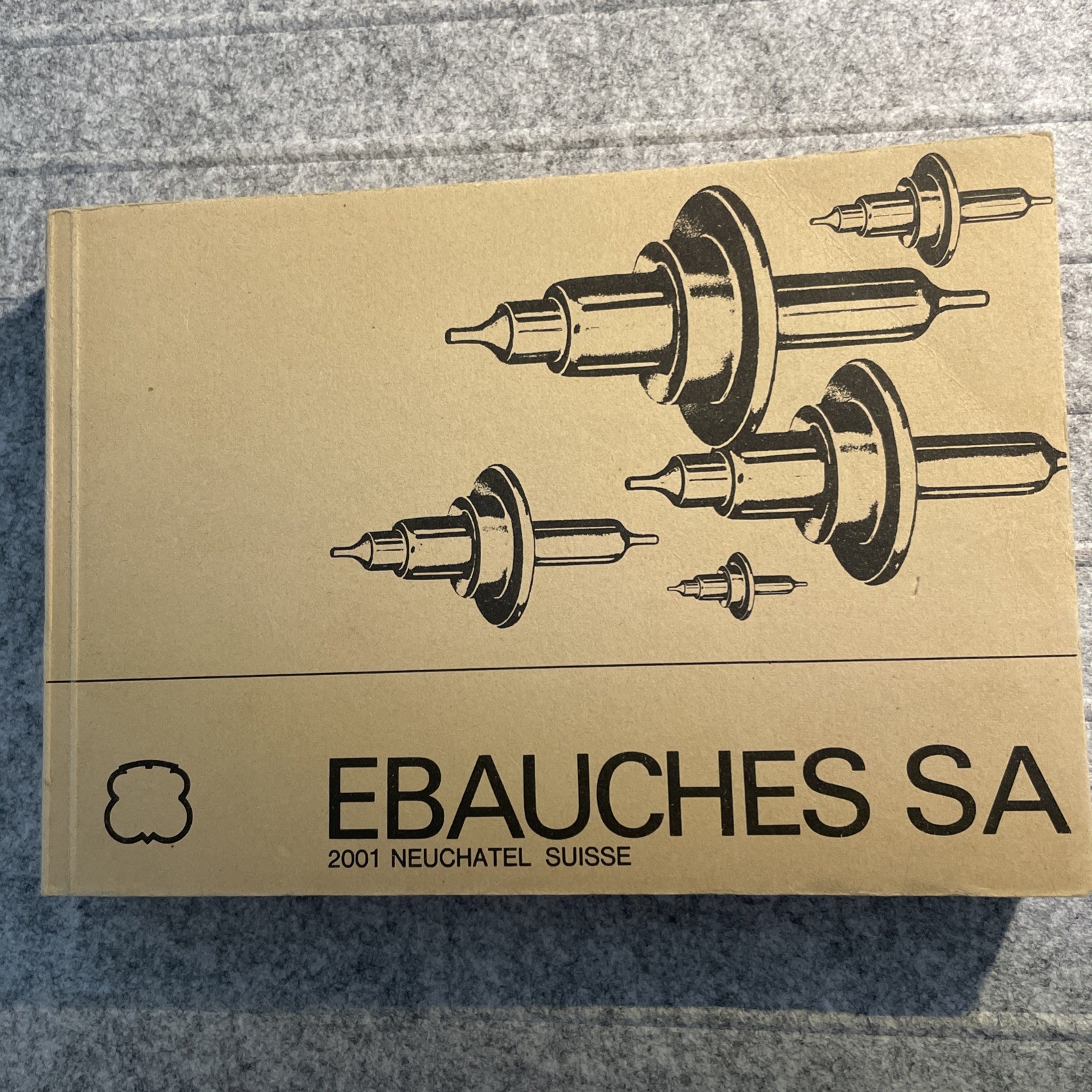 Ebauches SA 2001 Neuchatel Suisse – Watch Repairing PB ILLUS 2001