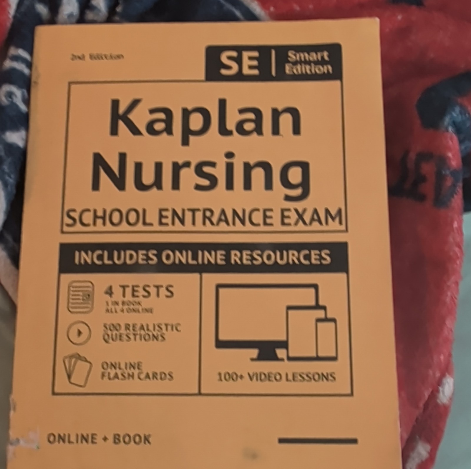 Kaplan Nursing School Entrance Exam Study Guide 2nd Ed Smart Edition w/ Online …