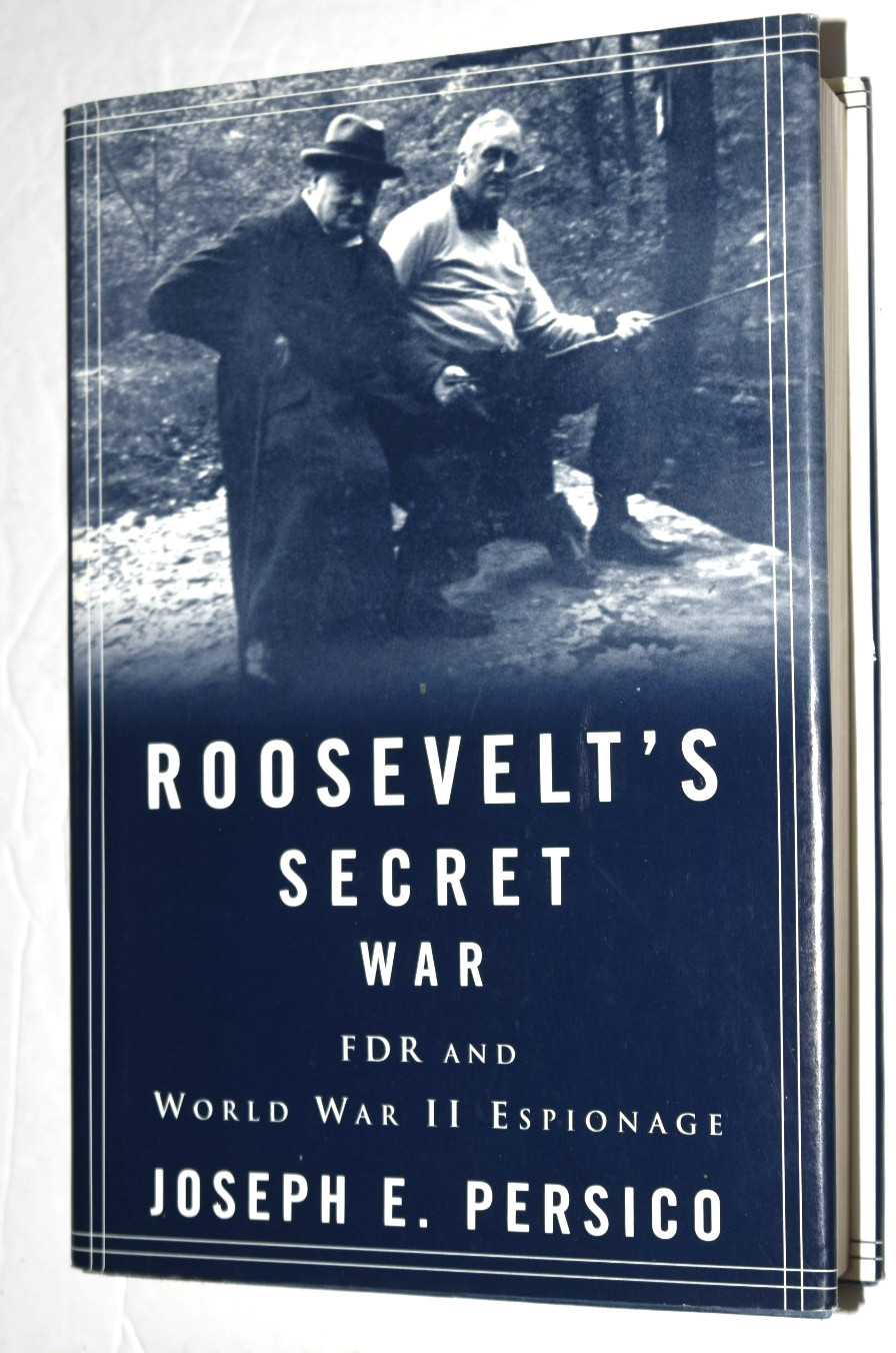 “ROOSEVELT’S SECRET WAR – WWII Espionage,” HC Book, 564 Pages, Brand New, 2001