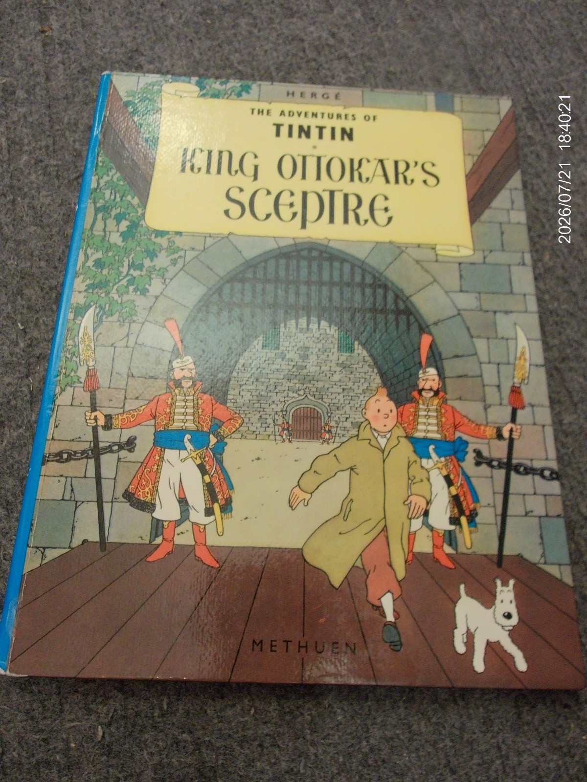 King Ottokar’s Sceptre – Adventures of Tintin – Herge