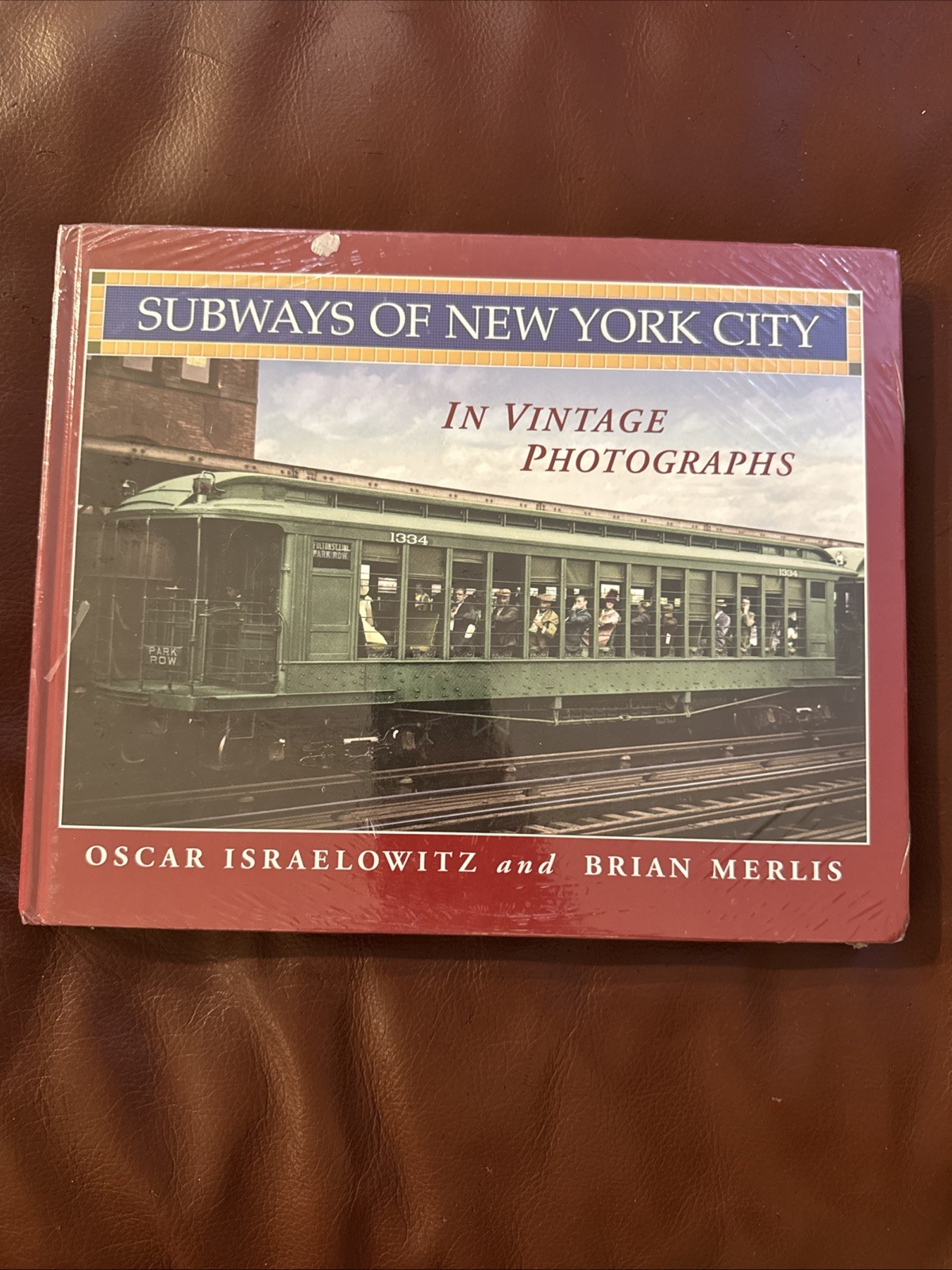 Subways of New York City in Vintage Photographs Hardcover Book NEW SEALED