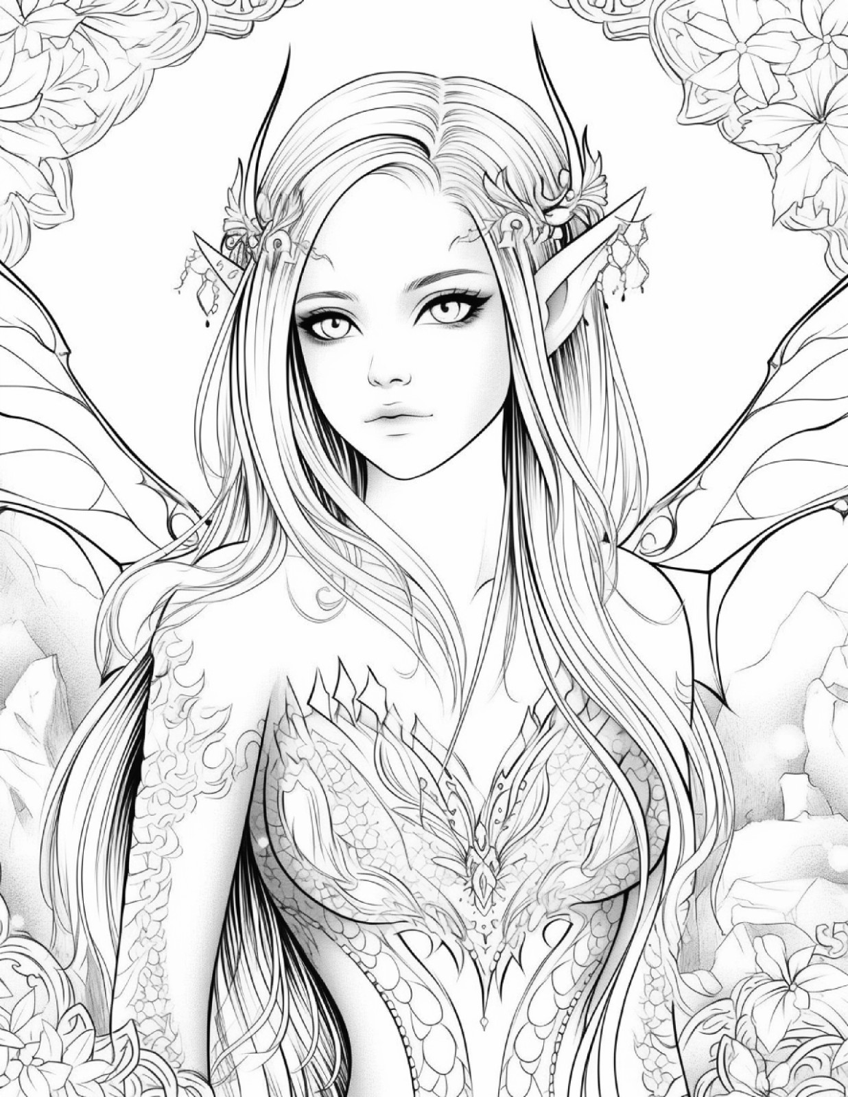 ✨ Dragon Fairy Coloring hoursof fun 5. Spiral Bound Coloring BookHOURS OF FUN