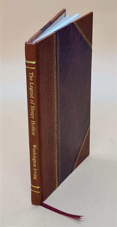 The Legend Of Sleepy Hollow 1896 By Irving, Washington [Leather Bound]