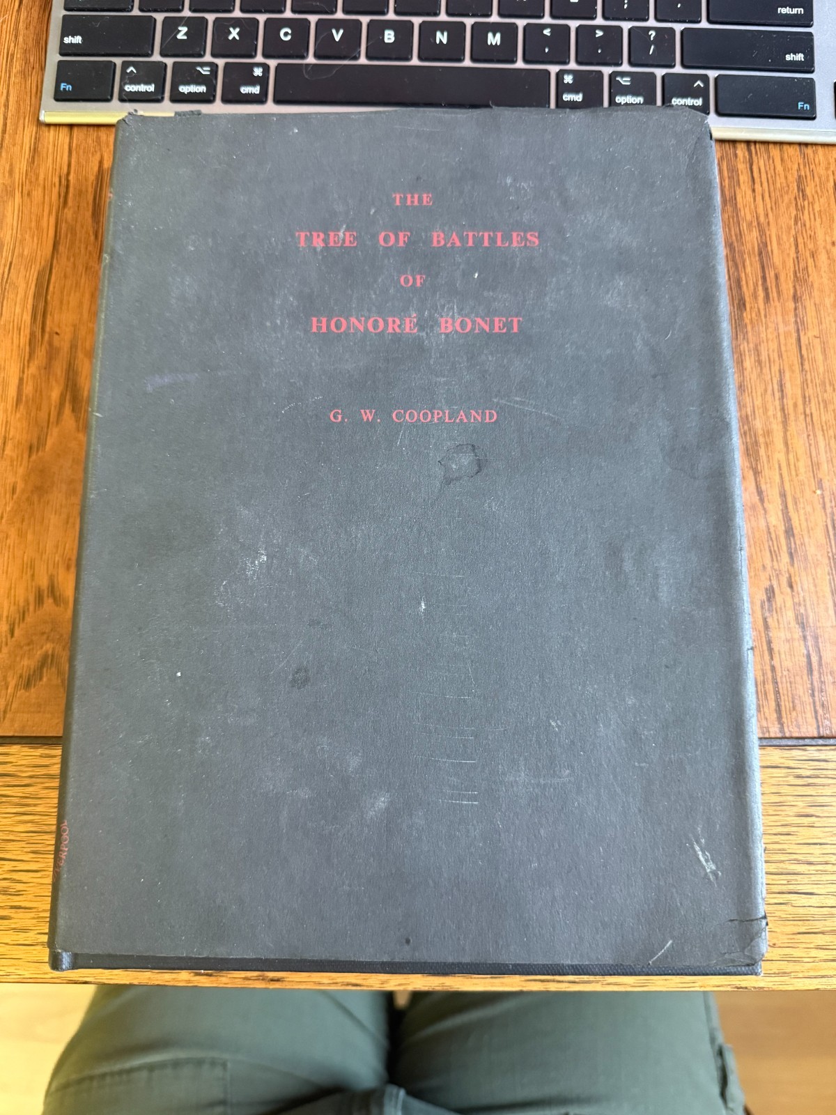 The Tree of Battles of Honore Bonet, intro by G.W. Coopland, English version