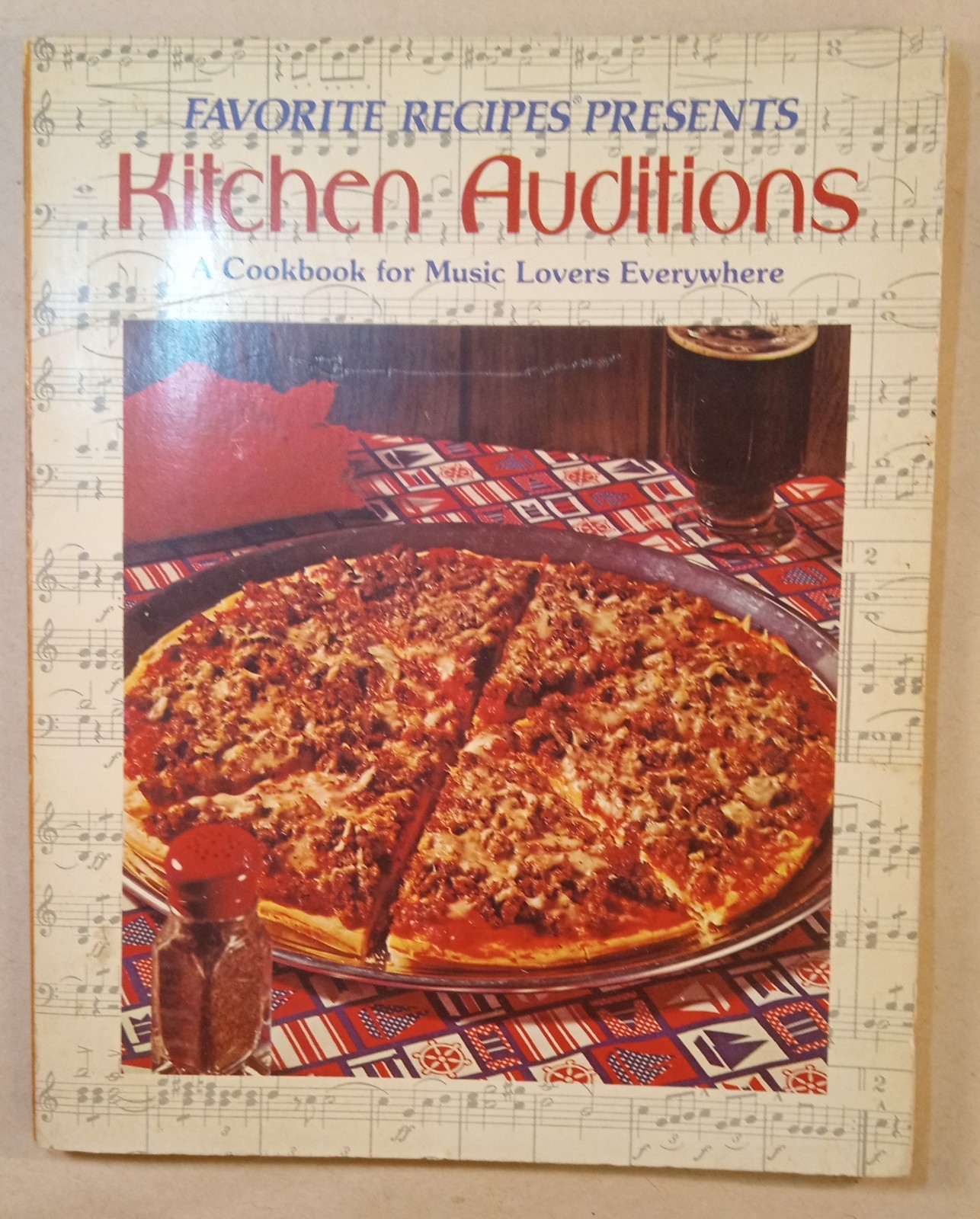 Kitchen Auditions. Cookbook. Band And Cheering. Not Dated. 101 Pages.