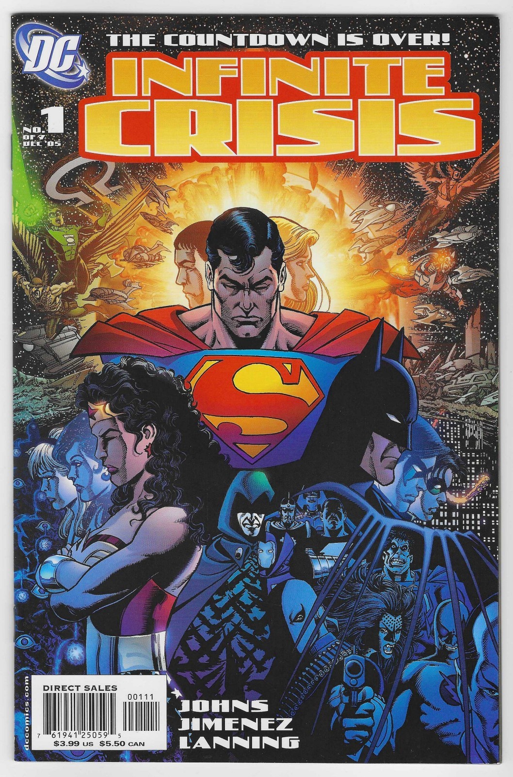 Infinite Crisis #1 George Perez Cover DC Comics (2005) NM+