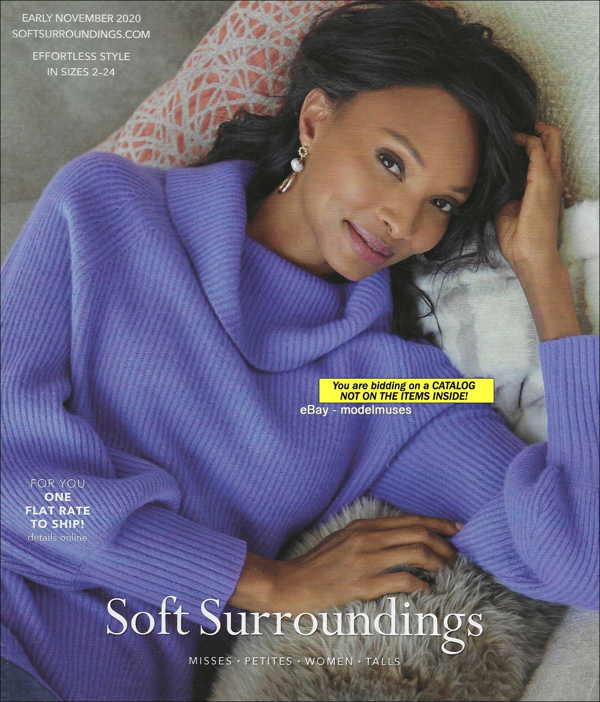SOFT SURROUNDINGS Women’s Fashion CATALOG Early November 2020 – 80 Pages