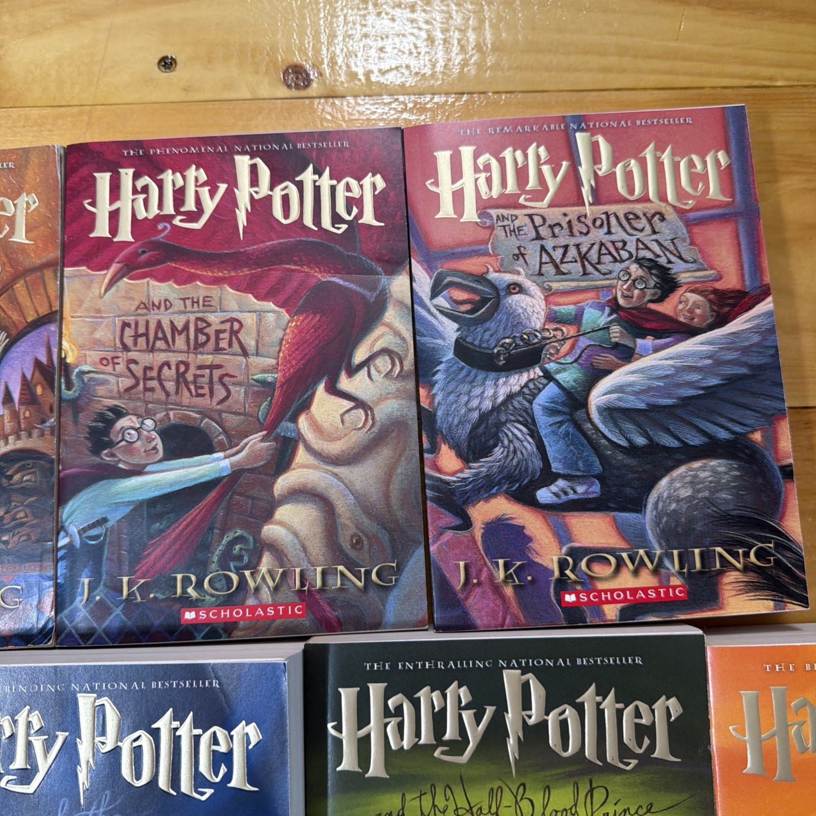Harry Potter The COMPLETE SERIES by JK Rowling Paperback Box Set Books 1-7 L1