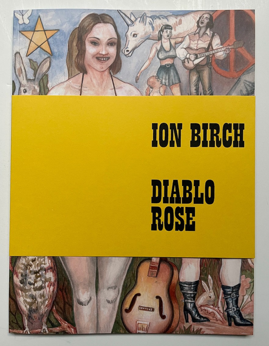 Ion Birch Diablo Rose Softcover Erotic Art Book 60 pages Essay by Brad Phillips