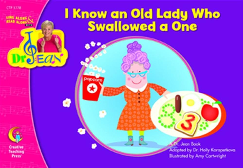 I Know an Old Lady Who Swallowed a One Lap Book Dr. Jean (5778)