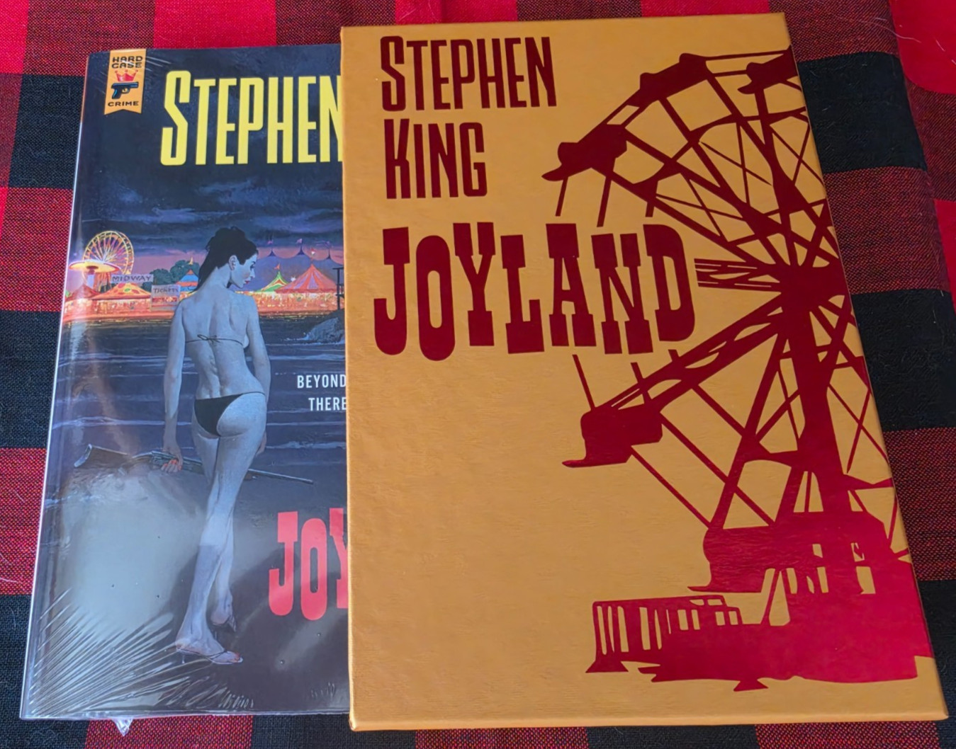 STEPHEN KING HARDCASE CRIME JOYLAND CELLOSEALED HCC in ORIGINAL CD GOLD SLIPCASE