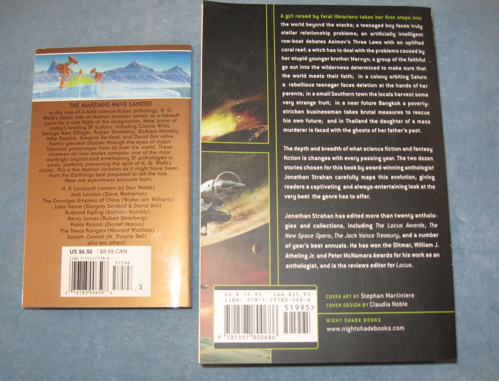 9 Sci-Fi Short Story Anthologies Edited by G RR Martin/Saberhagen/& Others NOS