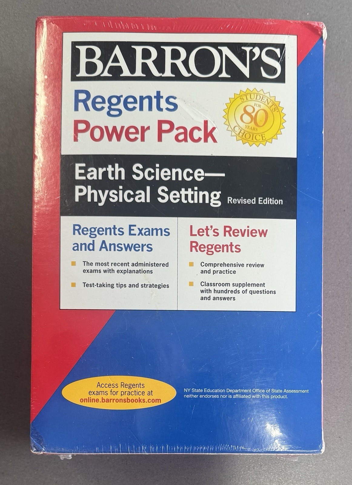 Barron’s Regents Power Pack Earth Science – Physical Setting 🌟 NEW & SEALED!!