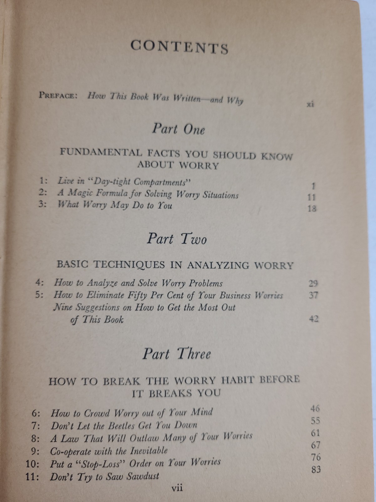 Dale Carnegie How To Stop Worrying And Start Living 1948 HC Simon And Schuster