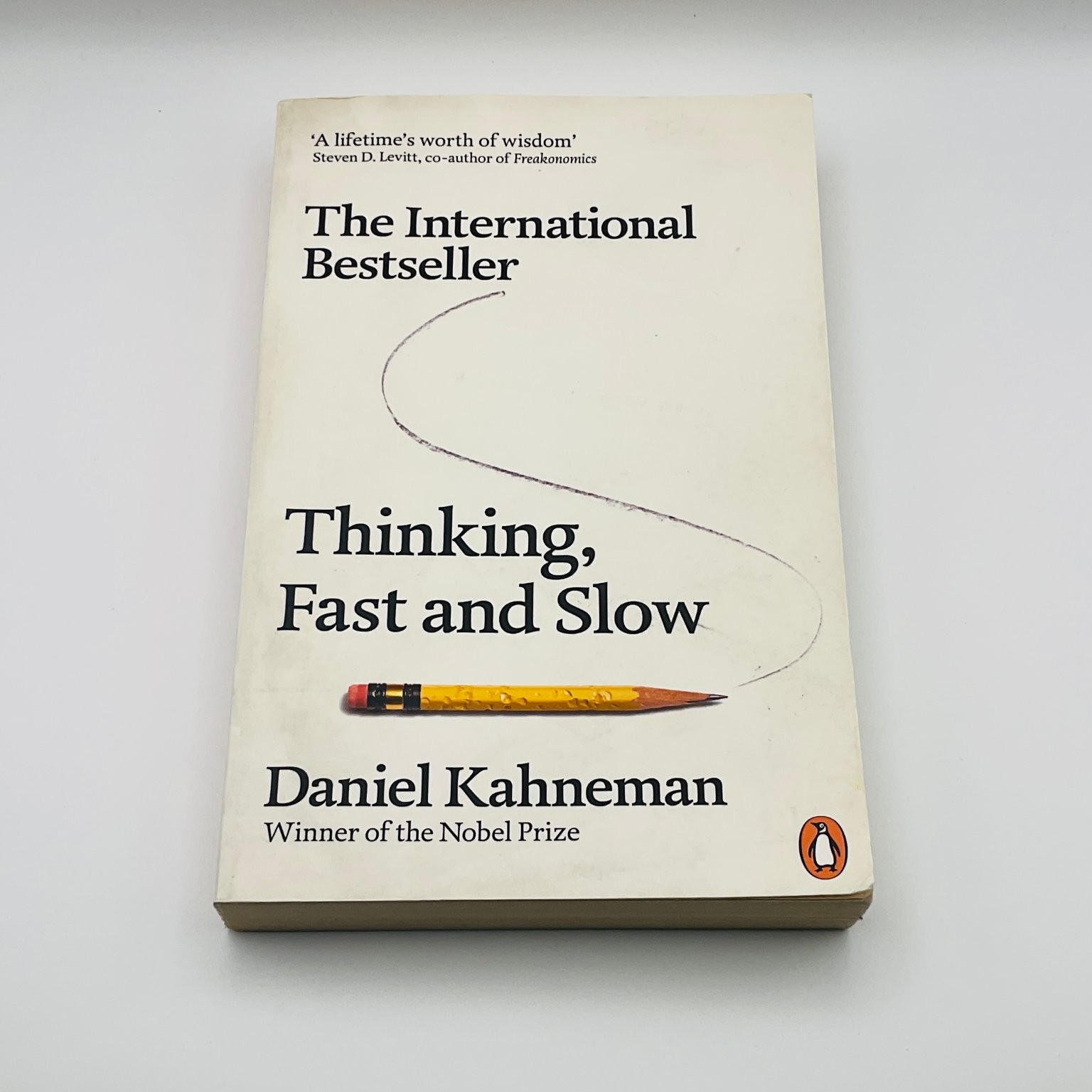 Thinking Fast and Slow Daniel Kahneman 2011 Paperback Psychology Penguin