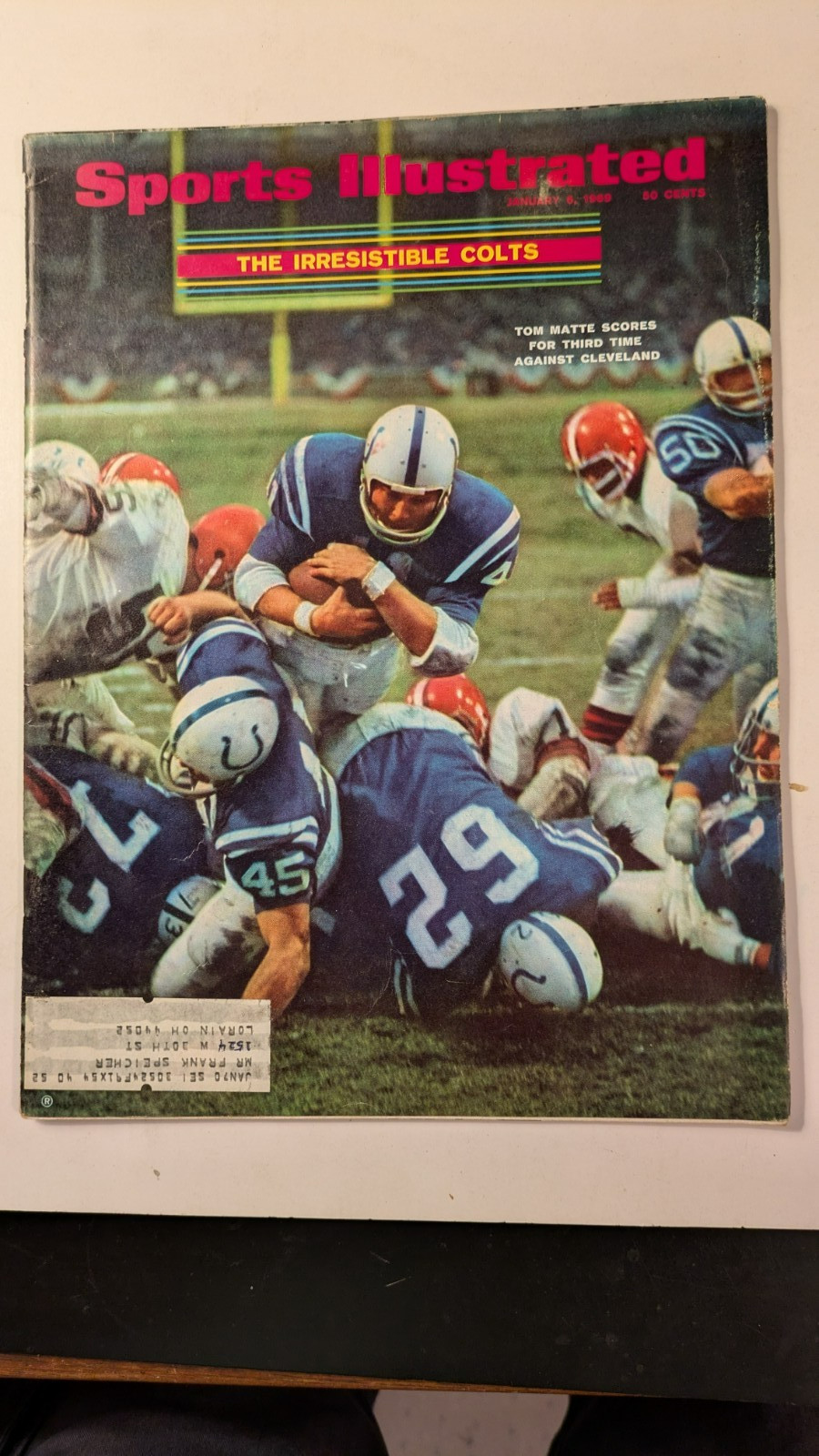 SPORTS ILLUSTRATED 1969 -Thirty-One Issues – You Pick!