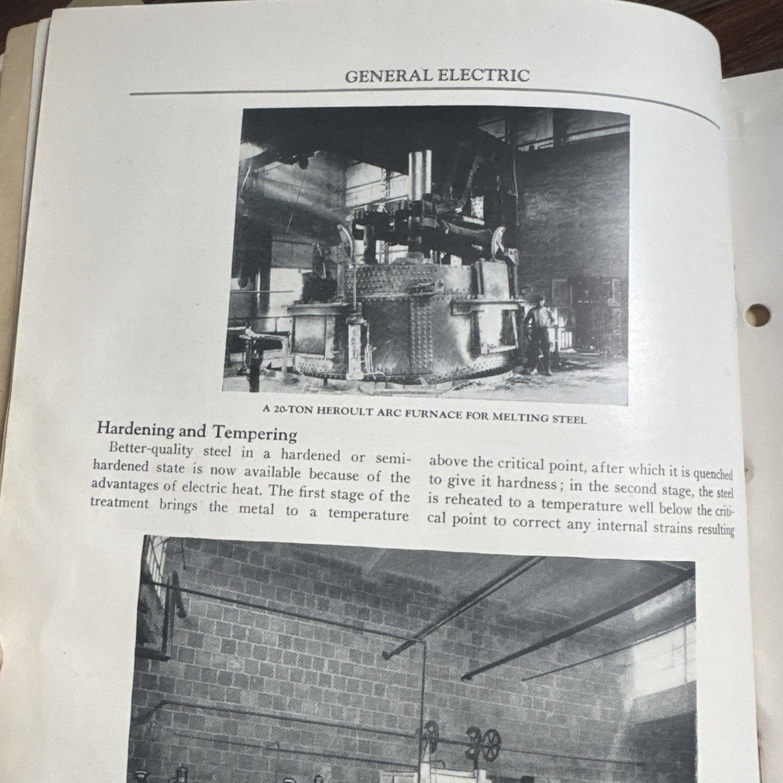1929 GENERAL ELECTRIC GE ENGINEERING BULLETIN “Electric Heat in Industry”