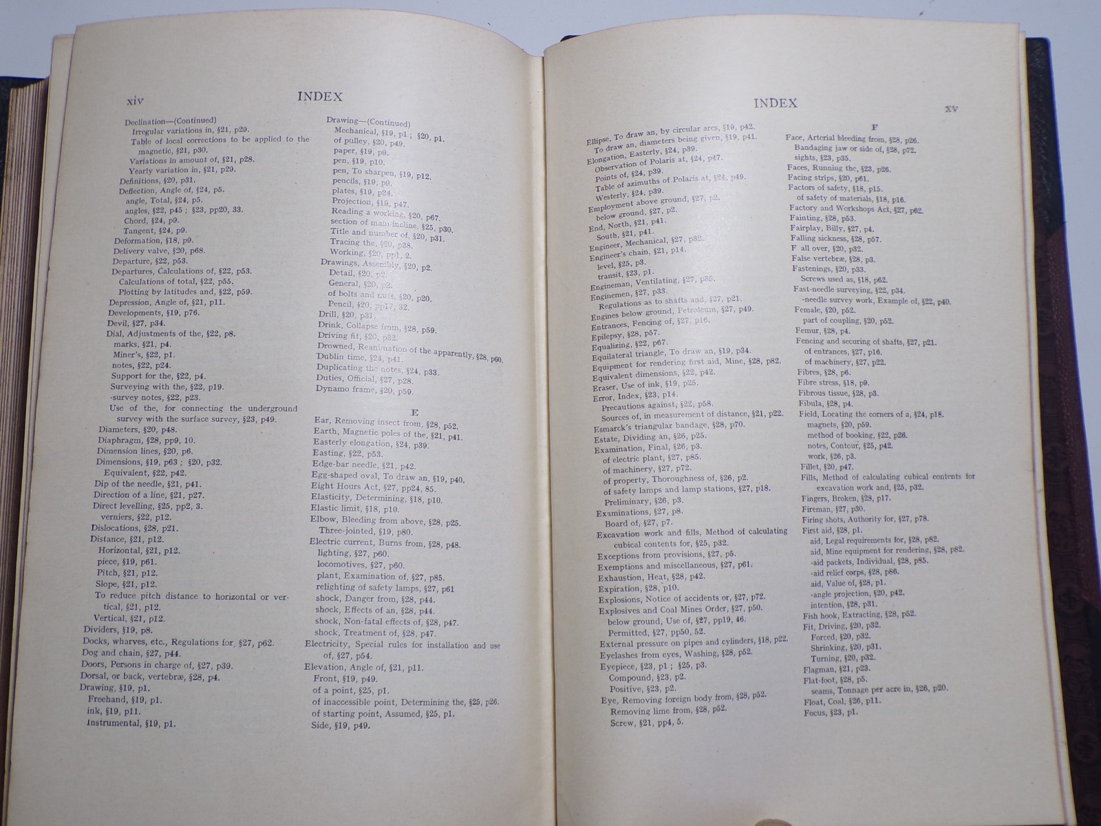 ICS Reference Library 1906 Geometrical & Mechanica Drawing, Mine Surveying 32A